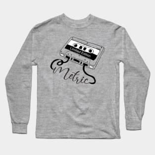 Metric - Limitied Cassette Long Sleeve T-Shirt